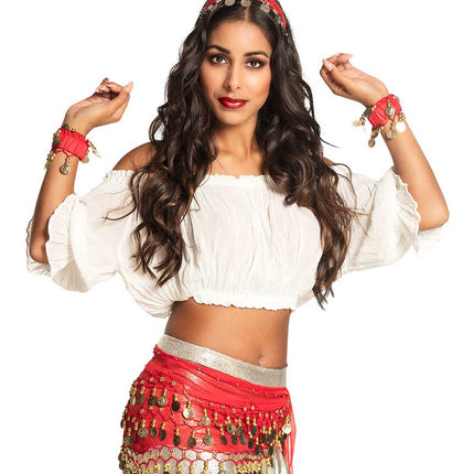 Boland Set Belly Dance Rood