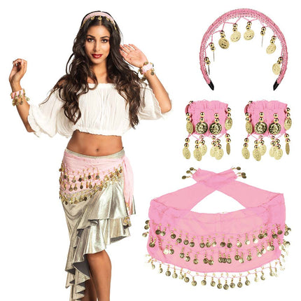 Boland Set Belly Dance Roze