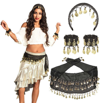 Boland Set Belly Dance Zwart