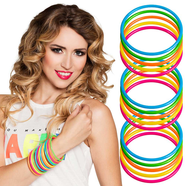 Boland Set van 15 Armbanden Rave XV