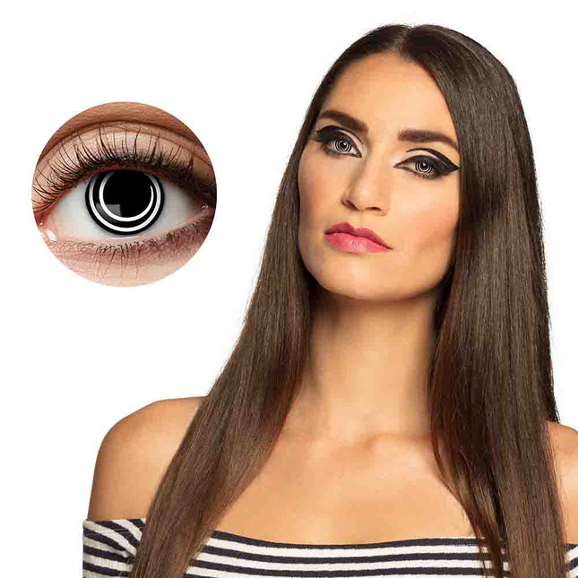 Boland Spiraal zwart wit kleurlenzen