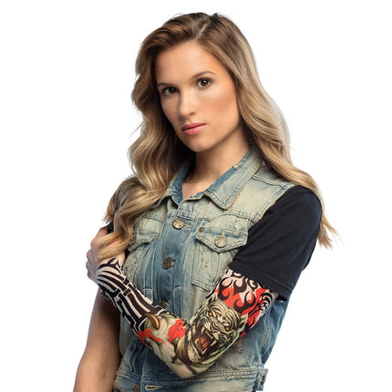 Boland Tatoeage mouw Tijger