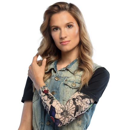 Boland Tatoeage mouw 'West coast' adventure