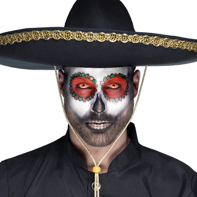 Boland UV Flash Oranje kleurlenzen