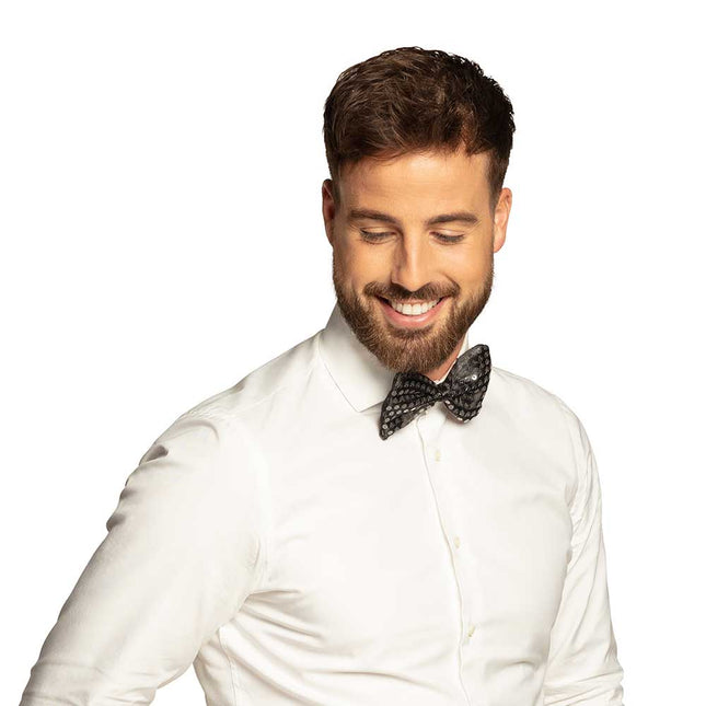 Boland Vlinderstrik Spangles Zwart