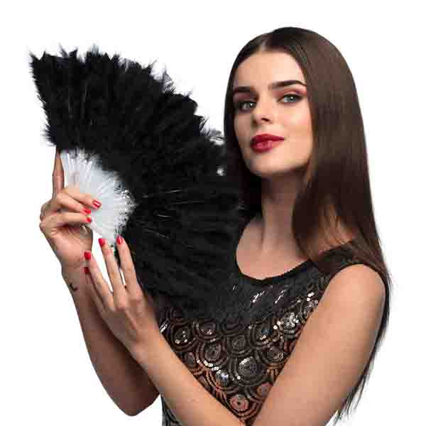 Boland Waaier Flapper Zwart