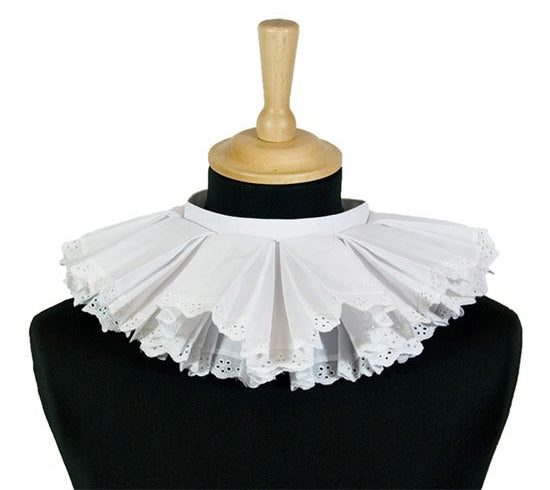 Comedia Piet Kraag luxe met geborduurde rand