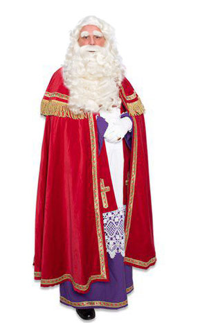 Comedia Sinterklaas kostuum luxe katoenfluweel