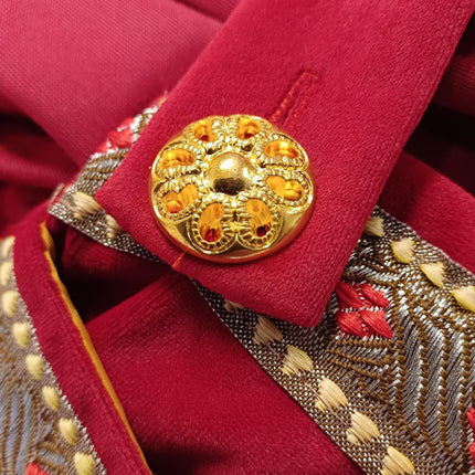 Comedia Sinterklaas kostuum TV luxe katoenfluweel