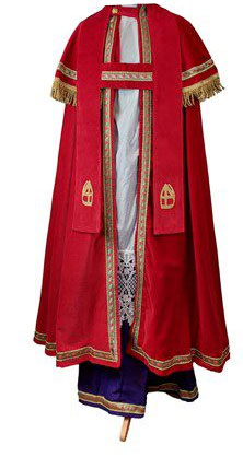 Comedia Sinterklaas kostuum TV luxe katoenfluweel