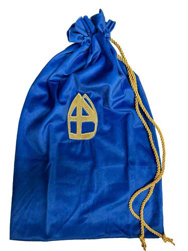 Comedia Strooizak Luxe Blauw 30 x 45 cm