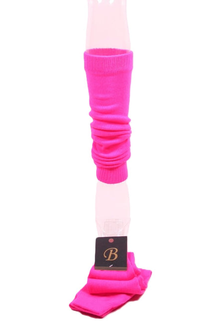 Di Bartelomeo Beenwarmers Neon Roze
