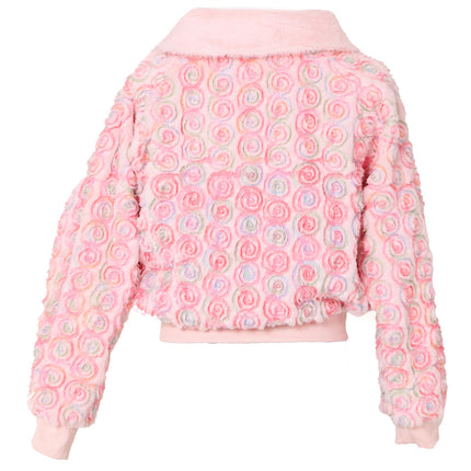 Di Bartelomeo Bont Bloemen Jas Roze Dames