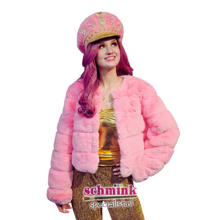 Di Bartelomeo Bontjas Dames Roze Kort