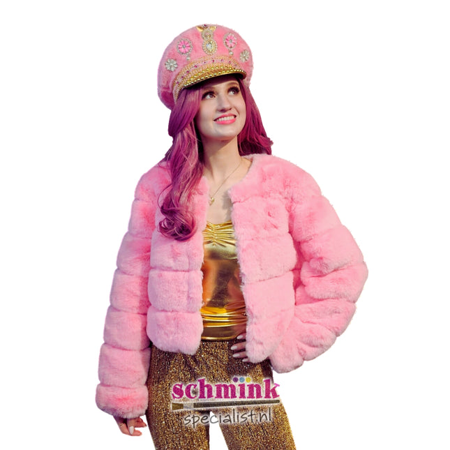 Di Bartelomeo Bontjas Dames Roze Kort