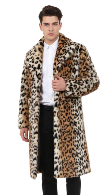 Di Bartelomeo Bontjas Heren Luipaard Lang