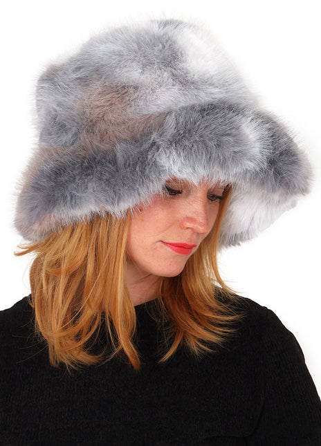 Di Bartelomeo Bontmuts Luxe met rand Grijs Wit