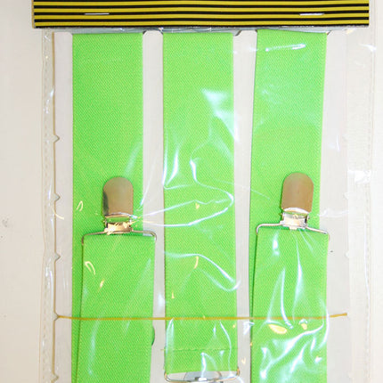 Di Bartelomeo Bretels Neon Groen