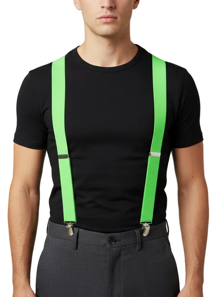 Di Bartelomeo Bretels Neon Groen