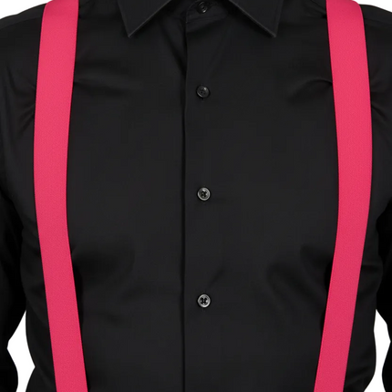 Di Bartelomeo Bretels Neon Roze