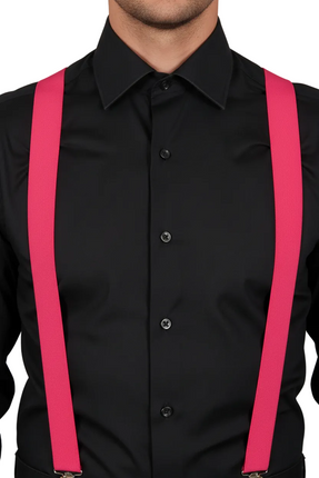 Di Bartelomeo Bretels Neon Roze