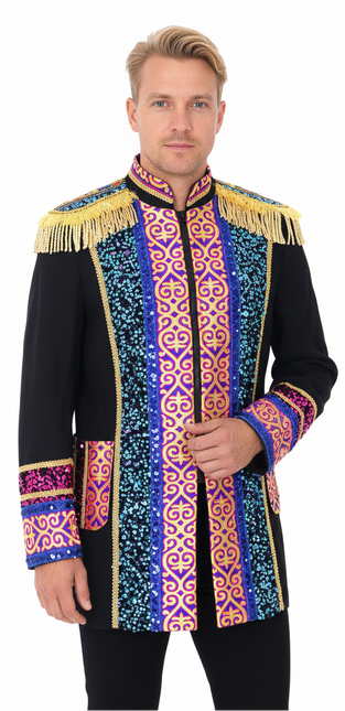 Di Bartelomeo Carnavalsjas Colourfull Heren