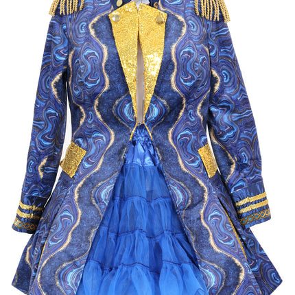 Di Bartelomeo Carnavalsjas Dames Blue marble