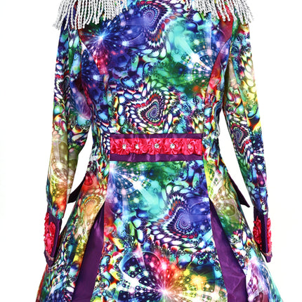 Di Bartelomeo Carnavalsjas Dames Paars lang