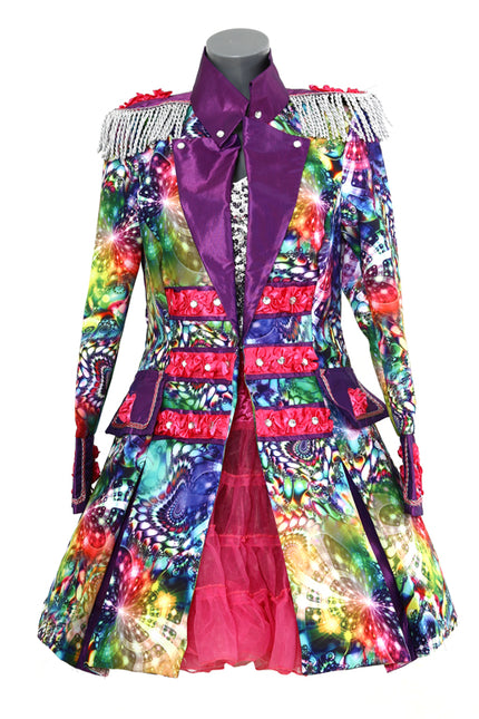 Di Bartelomeo Carnavalsjas Dames Paars lang