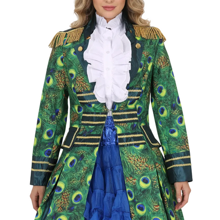 Di Bartelomeo Carnavalsjas Dames Pauw deluxe