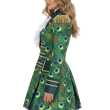 Di Bartelomeo Carnavalsjas Dames Pauw deluxe
