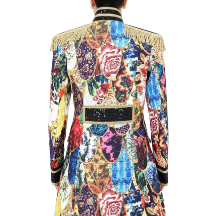 Di Bartelomeo Carnavalsjas Dames Retro