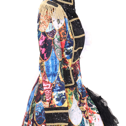 Di Bartelomeo Carnavalsjas Dames Retro