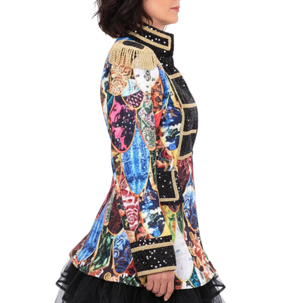 Di Bartelomeo Carnavalsjas Dames Retro