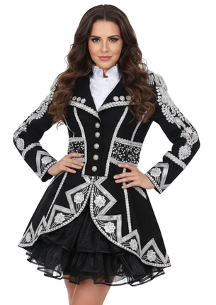 Di Bartelomeo Carnavalsjas Dames Zilver deluxe