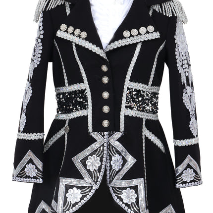 Di Bartelomeo Carnavalsjas Dames Zilver deluxe