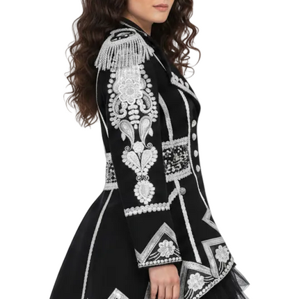 Di Bartelomeo Carnavalsjas Dames Zilver deluxe