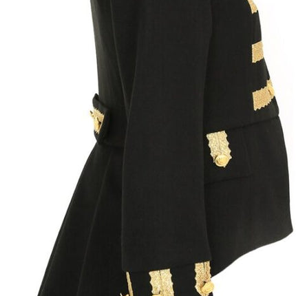 Di Bartelomeo Carnavalsjas dames zwart deluxe