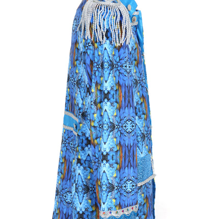 Di Bartelomeo Carnavalsjas heren blauw zilver