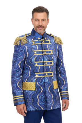 Di Bartelomeo Carnavalsjas Heren Blue marble