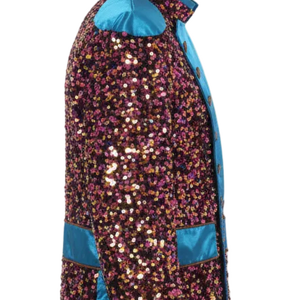 Di Bartelomeo Carnavalsjas Heren Sequin Deluxe