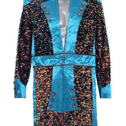 Di Bartelomeo Carnavalsjas Heren Sequin Deluxe