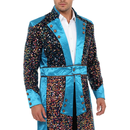Di Bartelomeo Carnavalsjas Heren Sequin Deluxe