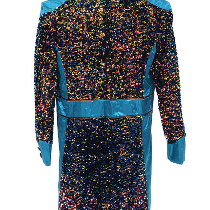 Di Bartelomeo Carnavalsjas Heren Sequin Deluxe