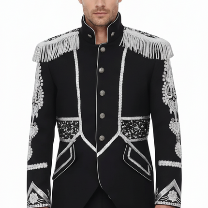 Di Bartelomeo Carnavalsjas Heren Zilver deluxe