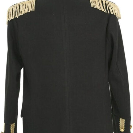 Di Bartelomeo Carnavalsjas Heren zwart deluxe