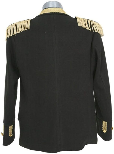 Di Bartelomeo Carnavalsjas Heren zwart deluxe