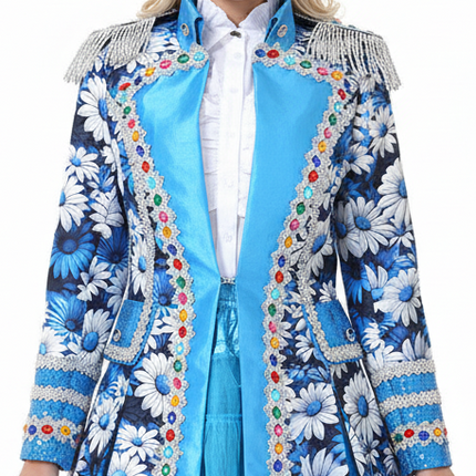 Di Bartelomeo Carnavalsjas Madelief Blauw Dames