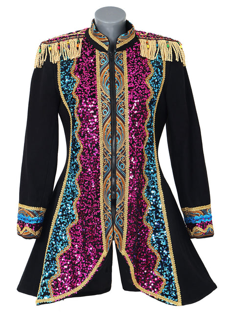 Di Bartelomeo Carnavalsjas PinkBlue Dames