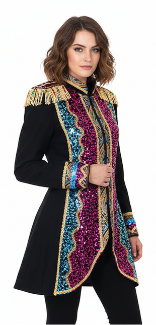 Di Bartelomeo Carnavalsjas PinkBlue Dames